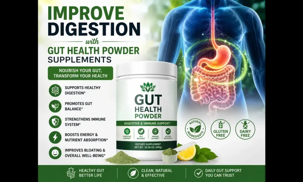 Gut health diet and digestion support image