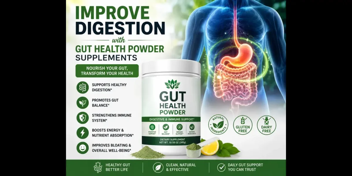 Gut health diet and digestion support image